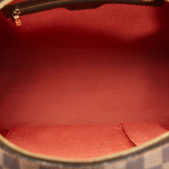 Louis Vuitton Damier Nolita Handbag Brown PVC Leather - Picture 6 of 8